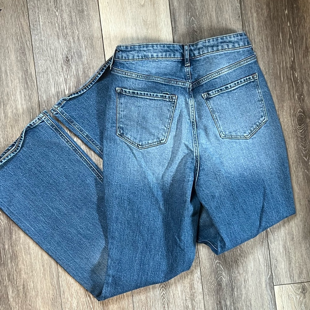 High Rise Flare Jeans-LIKE NEW - Picture 2 of 3